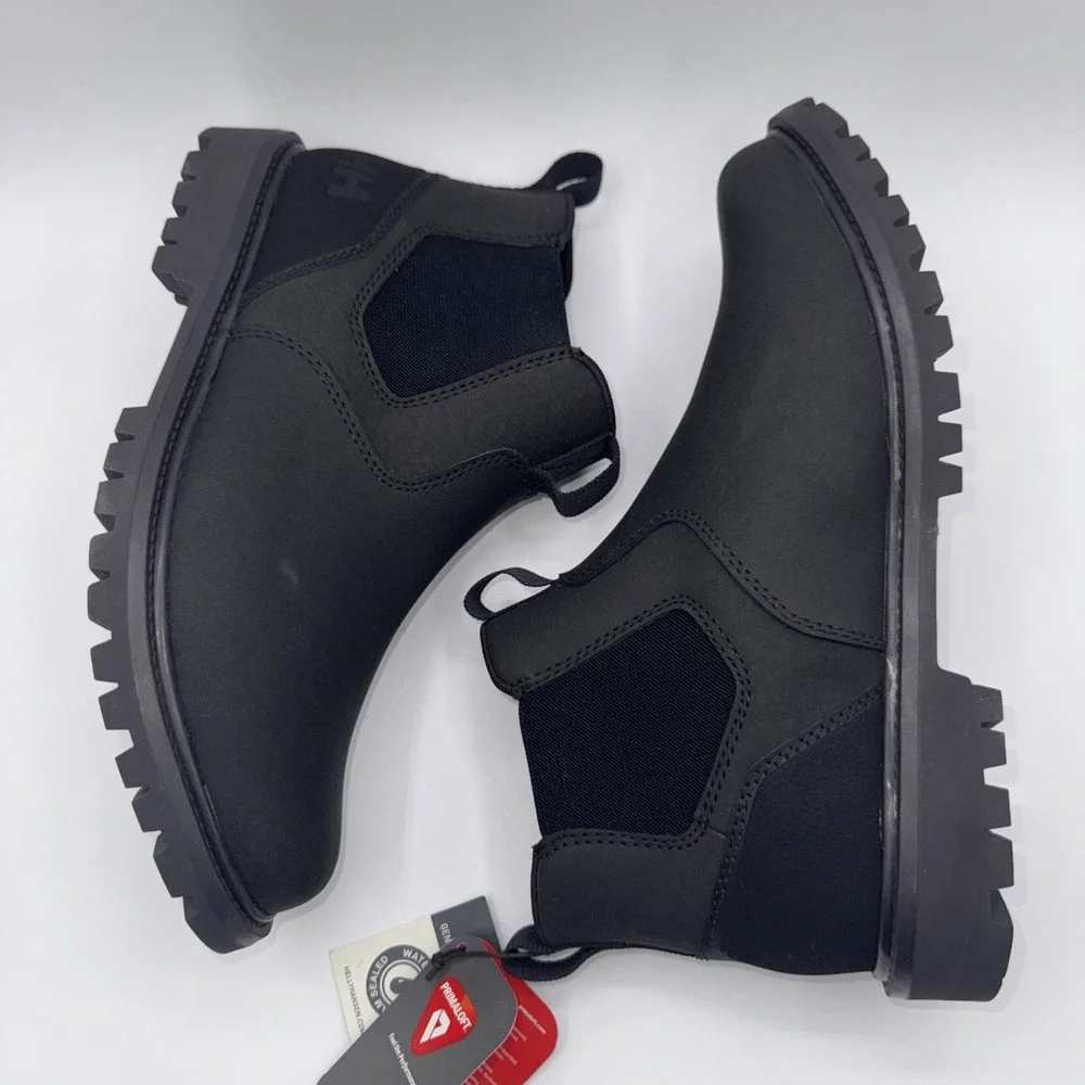 Helly Hansen‎ Keystone Primaloft Boots Men's Size 9 Black Leather